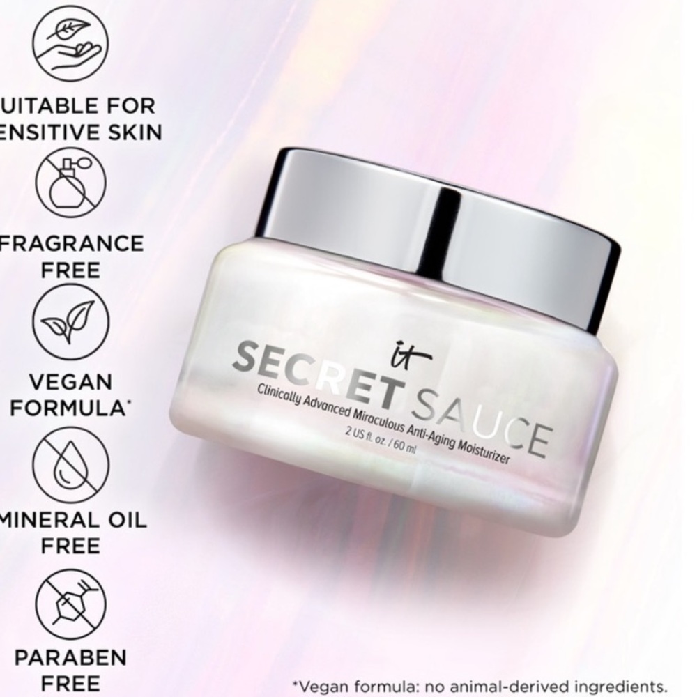 IT Cosmetics Secret Sauce Anti-Aging Moisturizer NIB